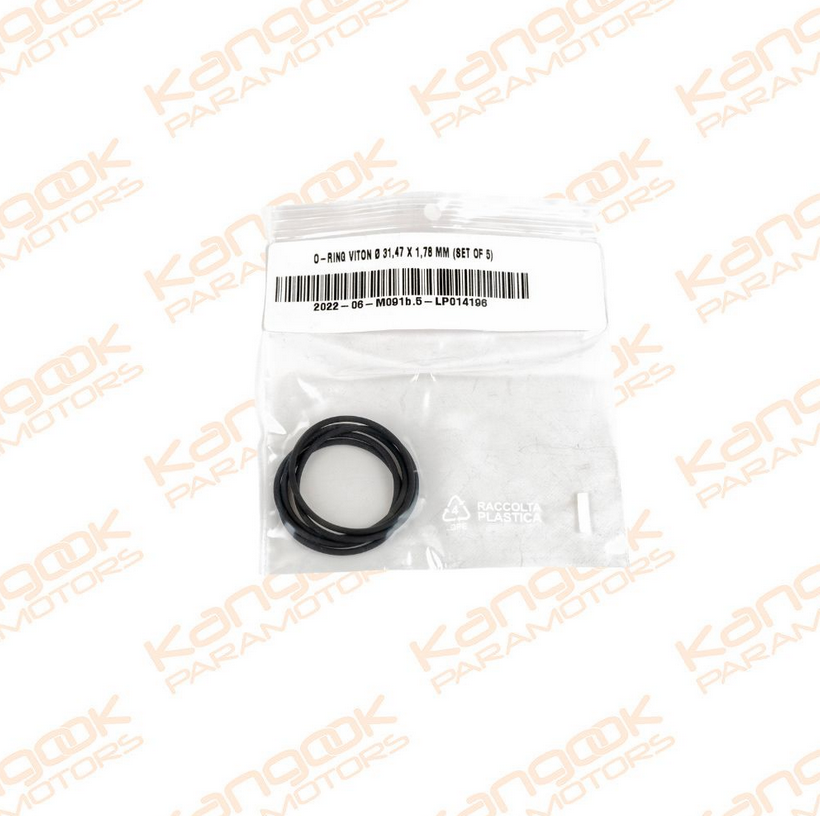 M091b | O-Ring Viton Ø 31.47 x 1.78 mm (set of 5) | Moster 185/Atom 80 - Image 2