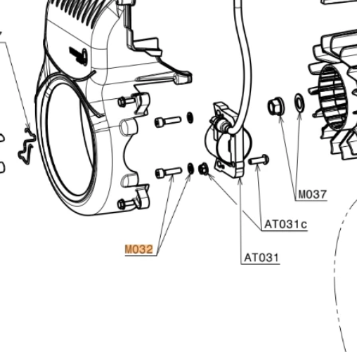 M032 | Bolt and Lock Washer (Set of 5) - Image 3