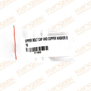 F160 Ensemble de Bouchons de Boulon Supérieur et Rondelles en Cuivre