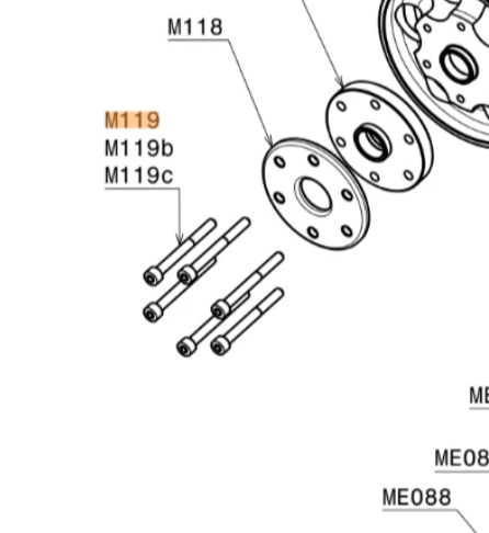 M119 | Bolt 6 x 50 mm Tcei DIN 912 - Image 2