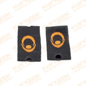 M021r | Security band with embroidered logo (Set of 2), orange