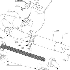 M147 | Noise absorbent material with Rivets