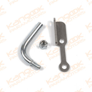 ME086a / Bending passage in steel for throttle cable and Inox bracket