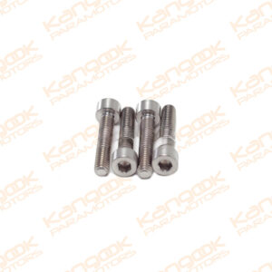 MF085a | Titanium bolt 5 x 25 mm Tcei DIN 912 (Set of 4)