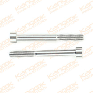 MF092 | Titanium bolt 6 x 60 mm Tcei DIN 912 (Set of 2)