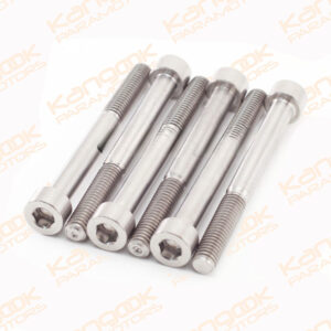 MF119b | Titanium bolt 6 x 55 mm Tcei DIN 912 (Set of 6)