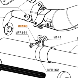 MF143 | Titanium washer Ø 8 est. 24 mm DIN 9021 (Set of 2)