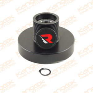 MFR104 |  Drum/Pinion Ø 44,0 mm 15 grooves assembled with Bearings, black