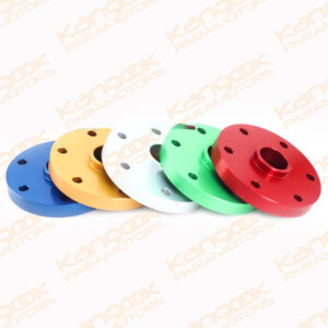 MFR120r | Aluminum spacer for propeller with extra cooling, red