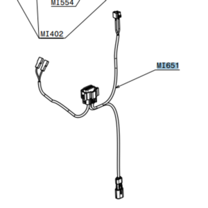 MI651 | Probe and power supply wiring