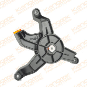 C042b | Starter structure assembled with central pin M8 and aluminum rope passage bushing