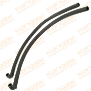 C407 | Delivery and return pipes for radiator with Fixing clamps