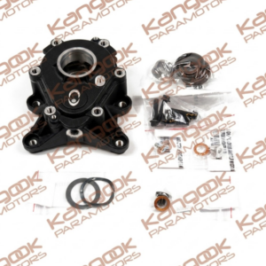 AT137ka | Kit of aluminium reduction drive case, back part and front part, black MY25