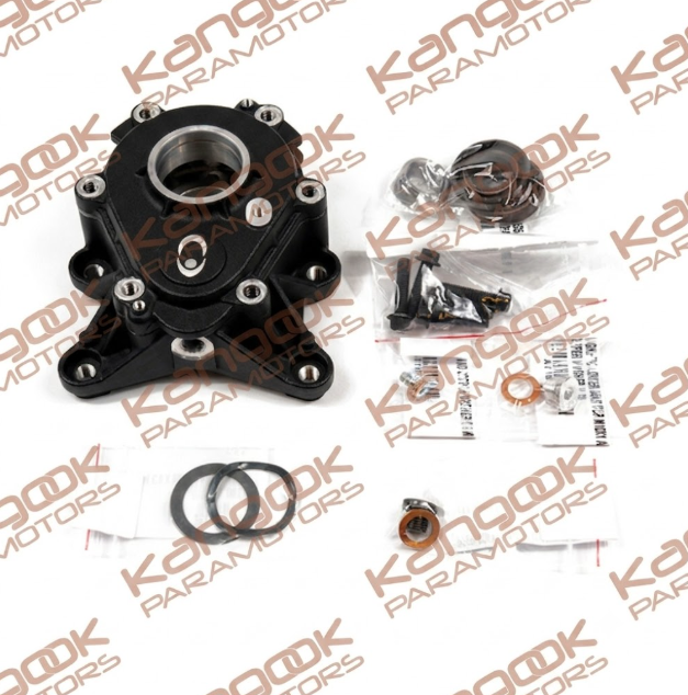 AT137ka | Kit of aluminium reduction drive case, back part and front part, black MY25