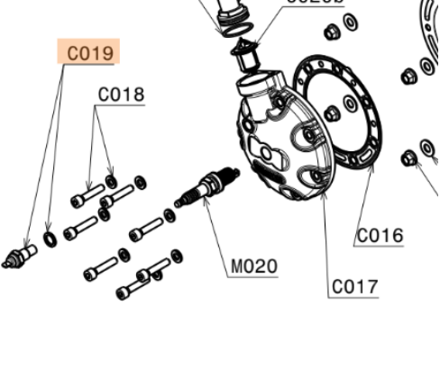 C019 | Temperature probe with Copper washer Ø 10 mm - Image 2