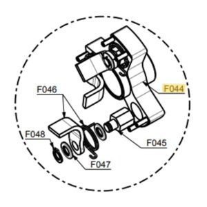 F044 |  Aluminium structure hooks support